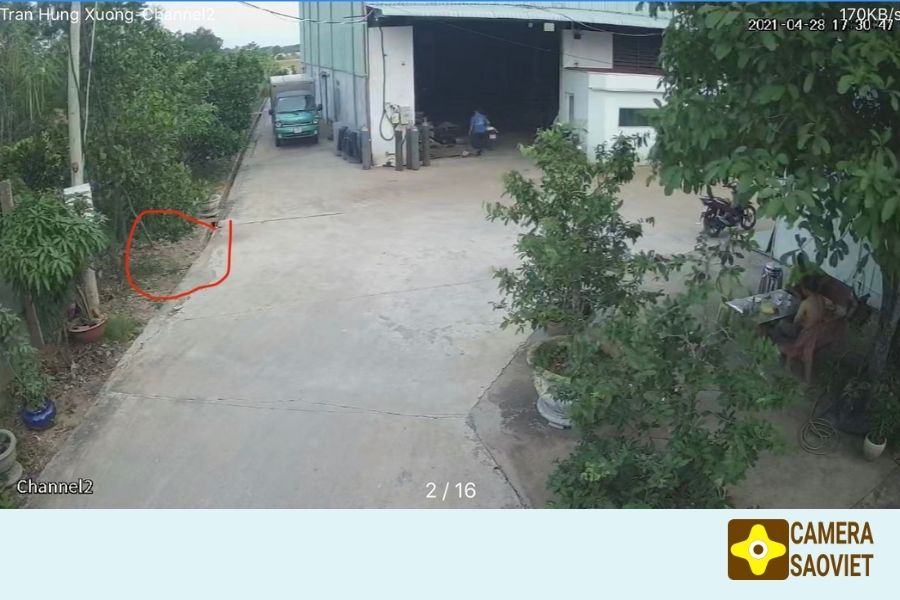 Sao Việt lắp đặt camera tại xưởng làm việc quận Bình Tân